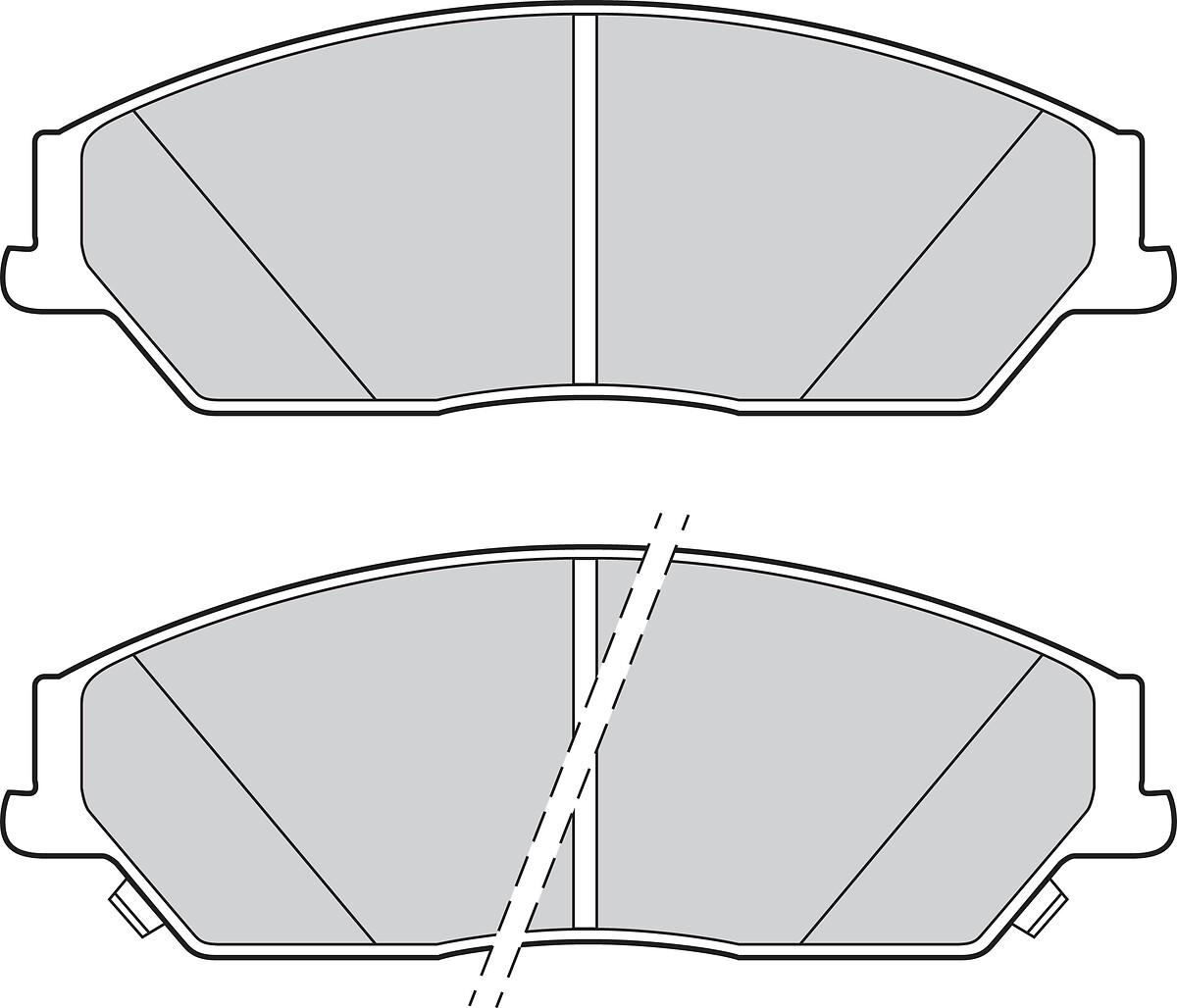 Jeu de 4 plaquettes de frein VALEO ref. 302902
